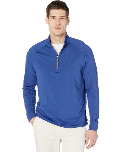 Cutter & Buck Shoreline Heathered Quarter Zip Mens Pullover