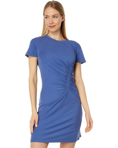 Sundry Mini T-shirt Dress - Blue