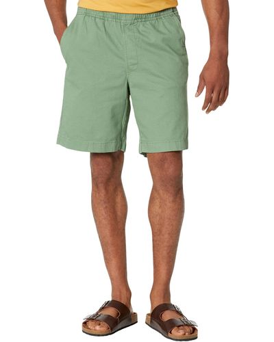 L.L. Bean Lakewashed Stretch Pull-on Khaki Shorts - Green