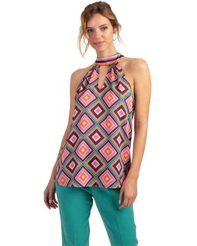 Trina Turk Amiable Top - Red