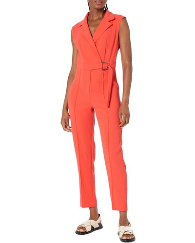 Mango Candela One-piece Suit - Red