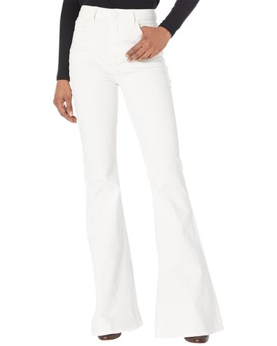7 For All Mankind Megaflare In Clean White