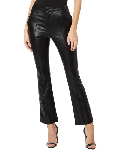 Line & Dot Reina Leather Pants - Black