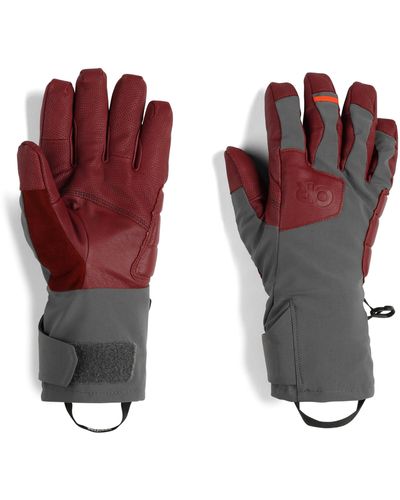 Outdoor Research Extravert Gloves - Red