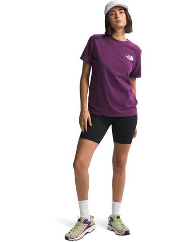 The North Face S/s Box Nse Tee - Purple