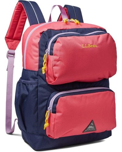 L.L. Bean Trailfinder Backpack - Red