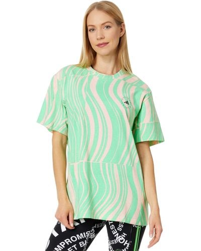 adidas By Stella McCartney Truecasuals Graphic T-shirt Hr9164 - Green