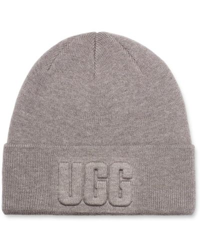 UGG 3-d Logo Beanie - Gray