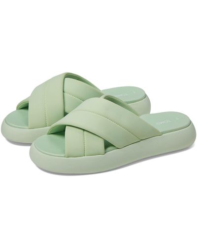 TOMS Alpargata Mallow Crossover Sandal - Green