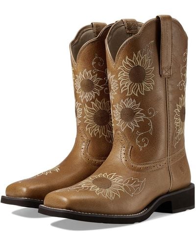 Ariat Blossom Western Boot - Brown