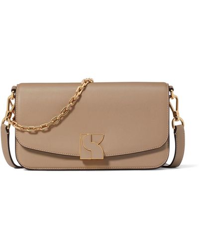 Kate Spade Shoulder Bag Neve Shearling Embellished Medium Convertible Flap  $459