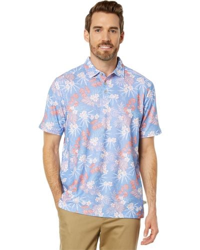 Tommy Bahama Montecito Fronds Polo - Blue