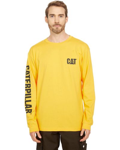 Yellow Caterpillar Clothing for Men | Lyst