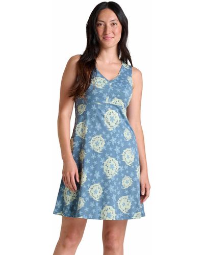 Toad&Co Rosemarie Sleeveless Dress - Blue
