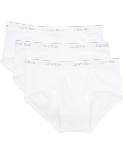 Calvin Klein Cotton Classics Brief 3-pack - White