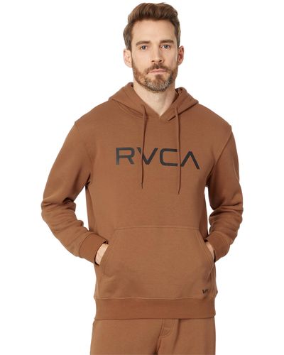 RVCA Big Pullover Hoodie - Brown