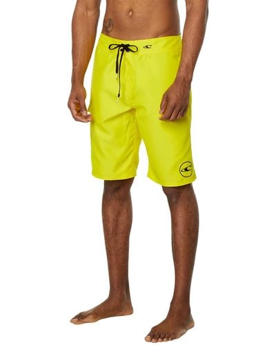 O'neill Sportswear Santa Cruz Solid 2.0 Boardshorts - Yellow