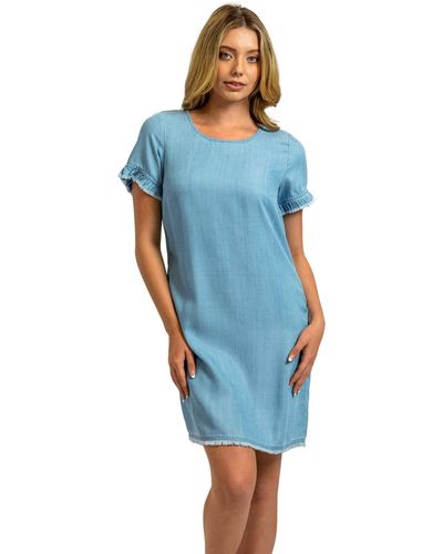 Chambray Dresses for Women - Up to 80% off | Lyst