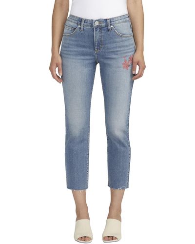 Jag Jeans Ruby Straight Crop - Blue