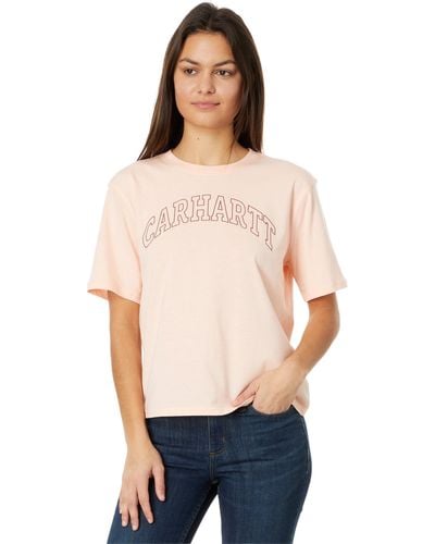 Carhartt Loose Fit Lightweight Short Sleeve Graphic T-shirt - White