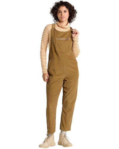 Toad&Co Scouter Cord Overalls - Metallic