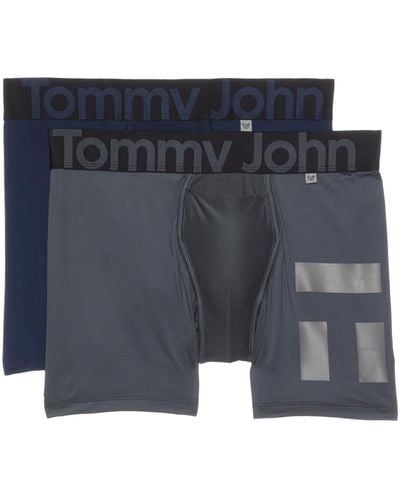 Tommy John 360 Sport Hammock Pouch 4 Boxer Brief 2-pack - Blue