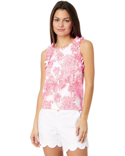 Lilly Pulitzer Buttercup Stretch Shorts - Pink