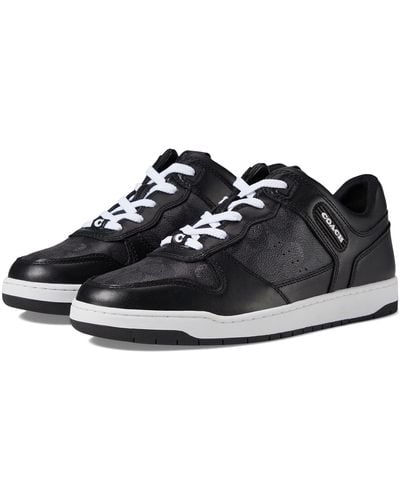 COACH C201 Signature Sneaker - Black