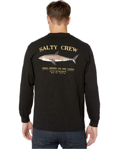 Salty Crew Bruce Long Sleeve Tee - Black