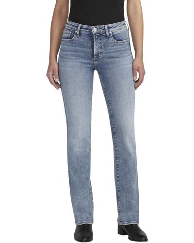 Jag Jeans Forever Stretch High-rise Bootcut Jeans - Blue