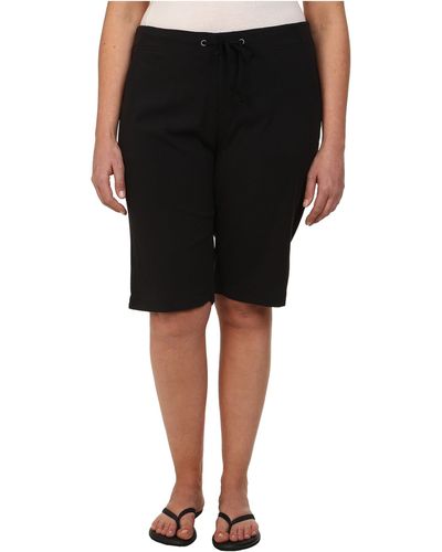 Columbia Plus Size Anytime Outdoor Long Short - Black