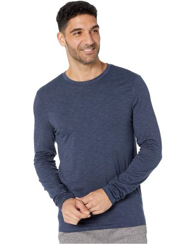 Toad&Co Tempo Long Sleeve Crew - Blue
