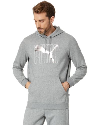Gray PUMA Activewear for Men | Lyst