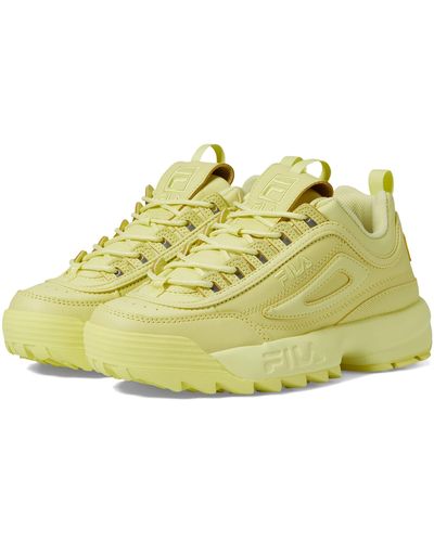 Yellow Fila Sneakers for Women | Lyst
