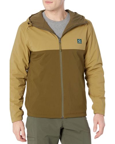 Wolverine Guide Eco Reversible Stretch Insulated Jacket - Green