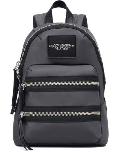 Marc Jacobs The Biker Nylon Medium Backpack - Black