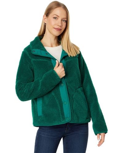 L.L. Bean Bean's Sherpa Fleece Jacket - Green