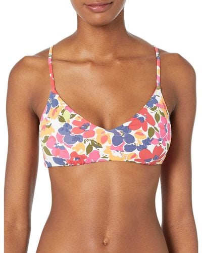 Roxy Printed Beach Classics Athletic Top - Red