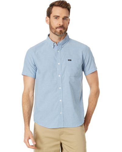 RVCA That'll Do Stretch Short Sleeve Woven - Blue