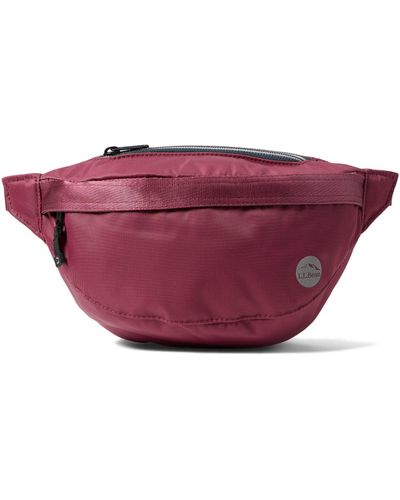 L.L. Bean Boundless Hybrid Waist And Sling Pack - Purple