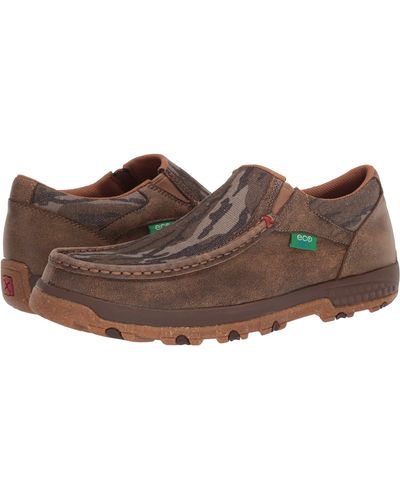 Brown Twisted X Slip-on shoes for Men | Lyst