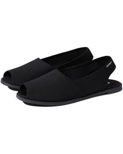 Ecoalf Amazonalf Knit Sandals - Black