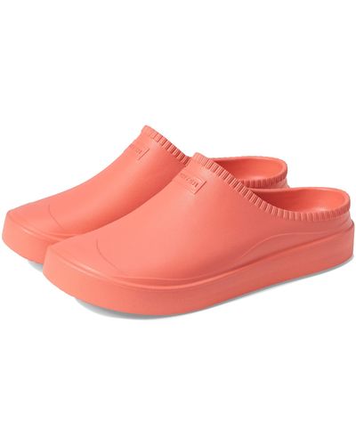 HUNTER In/out Bloom Foam Clog - Red