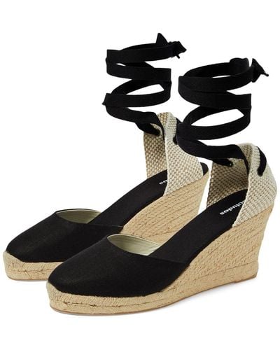 Soludos Classic Tall Wedge - Black