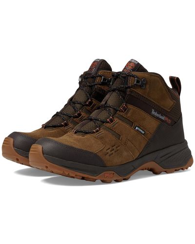 Timberland Switchback Lt 6 Inch Soft Toe Waterproof Industrial Work Hiker Boots - Brown