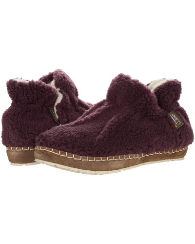 L.L. Bean Cozy Slipper Bootie Pile Fleece - Multicolor