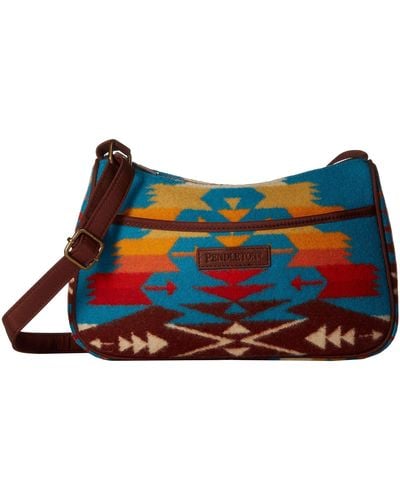 Pendleton Crossbody (tucson Turquoise) Cross Body Handbags - Multicolor