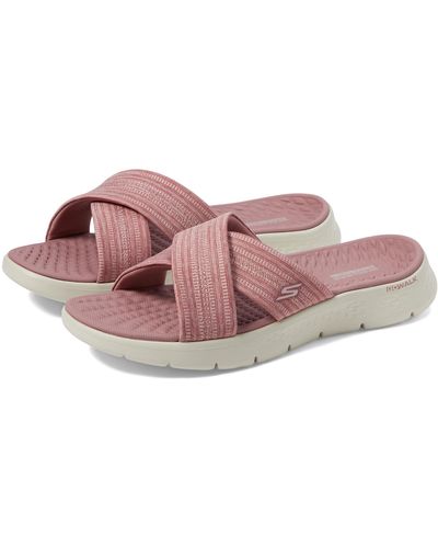 Skechers Gowalk Flex Sandal - Impressed - Pink