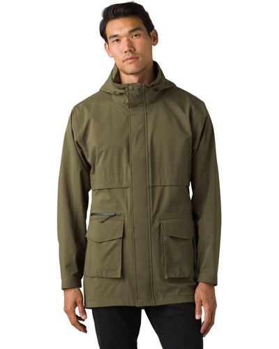 Prana Friction Rain Parka - Green