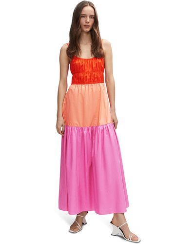 Mango Tauro Dress - Pink